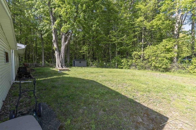 2832 N W River Rd, Sanford, MI 48657 - view of grassy yard featuring a view of trees