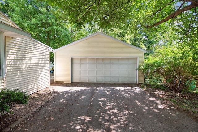 1279 Cunningham, Jackson, MI 49201 - view of detached garage