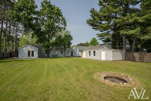 7936 Whitehall Rd, Whitehall, MI 49461 - view of yard featuring an outbuilding