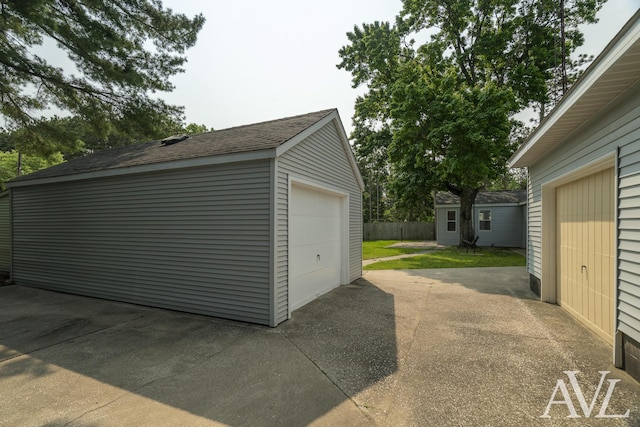 7936 Whitehall Rd, Whitehall, MI 49461 - view of detached garage
