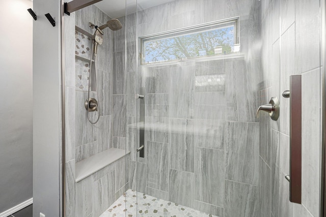 224 S Jameson St, New Buffalo, MI 49117 - full bathroom with a tile shower