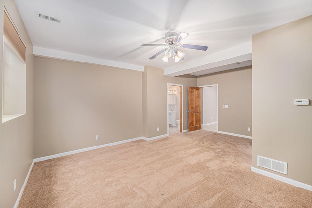224 S Jameson St, New Buffalo, MI 49117 - carpeted spare room with a ceiling fan and baseboards