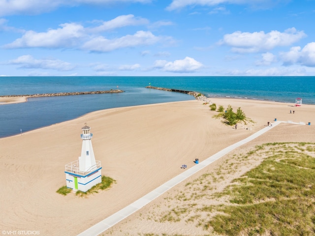 224 S Jameson St, New Buffalo, MI 49117 - water view featuring local beach