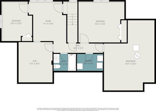 5896 Rollaway Dr NE, Comstock Park, MI 49321 - home floor plan