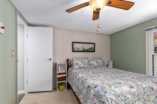 12683 Blue Lagoon Rd, Shelbyville, MI 49344 - bedroom featuring carpet floors and ceiling fan