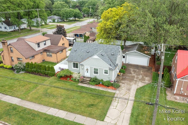3674 Barker St, Hudsonville, MI 49426 - aerial view of residential area