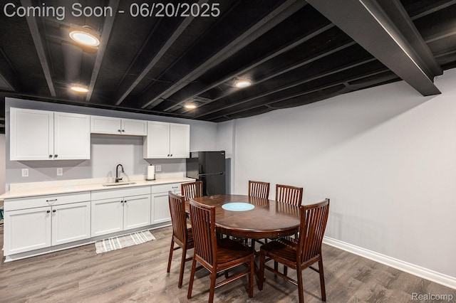 825 Mcintosh Ct, Oakland, MI 48363 - dining space with light wood finished floors and baseboards