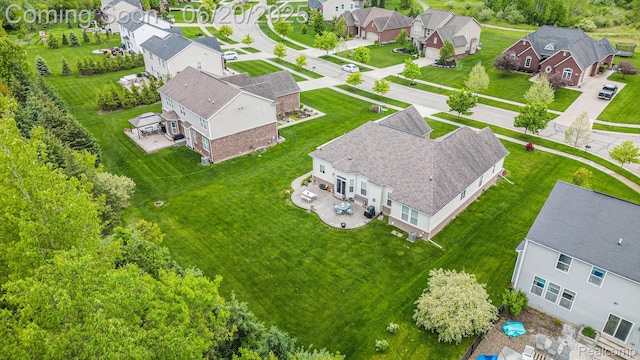 825 Mcintosh Ct, Oakland, MI 48363 - aerial view of residential area