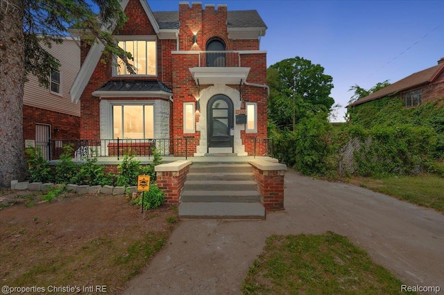 17155 Wisconsin St, Detroit, MI 48221 - view of front of property featuring brick siding