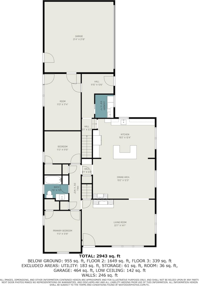 455 N 10th St, Plainwell, MI 49080 - property floor plan