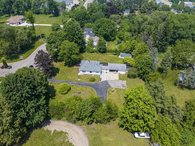 455 N 10th St, Plainwell, MI 49080 - aerial view of property and surrounding area