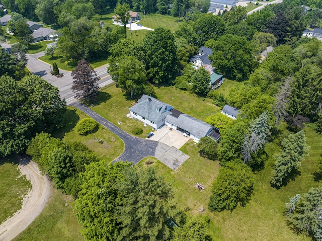 455 N 10th St, Plainwell, MI 49080 - aerial view of property and surrounding area