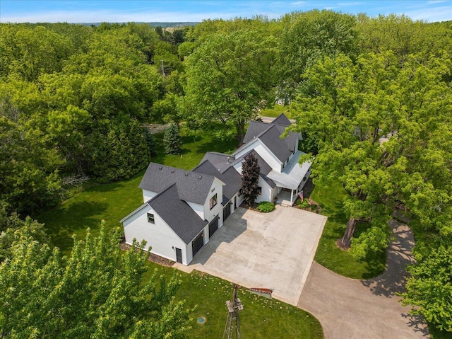 2582 3 Mile Rd NE, Grand Rapids, MI 49525 - view of subject property with a heavily wooded area