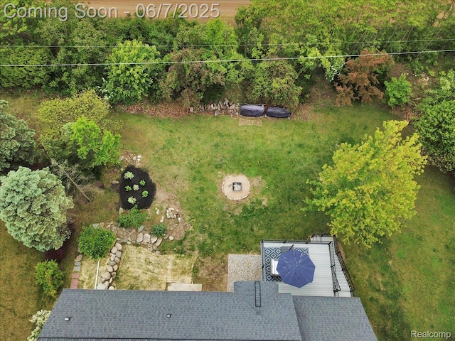 16146 Valcrest Dr, Linden, MI 48451 - bird's eye view