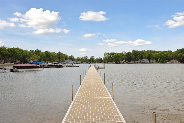 5150 Redding Dr, Pinckney, MI 48169 - dock with a water view
