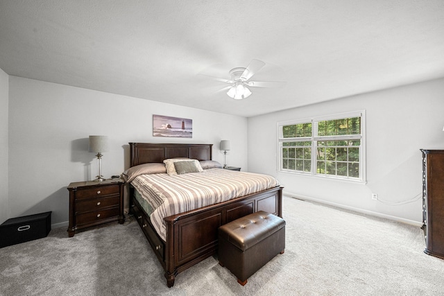 33081 Old Post Rd, Niles, MI 49120 - bedroom featuring carpet floors, baseboards, and ceiling fan