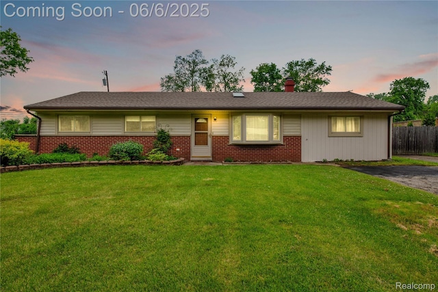 6927 Snow Apple Dr, Clarkston, MI 48346 - ranch-style home featuring brick siding