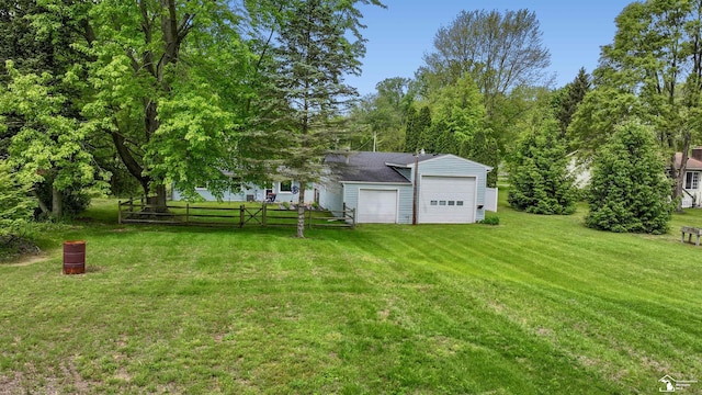 9730 Douglas Rd, Temperance, MI 48182 - view of yard