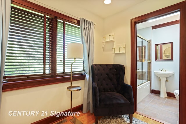 12 W Corral Dr, Saginaw, MI 48638 - sitting room featuring baseboards