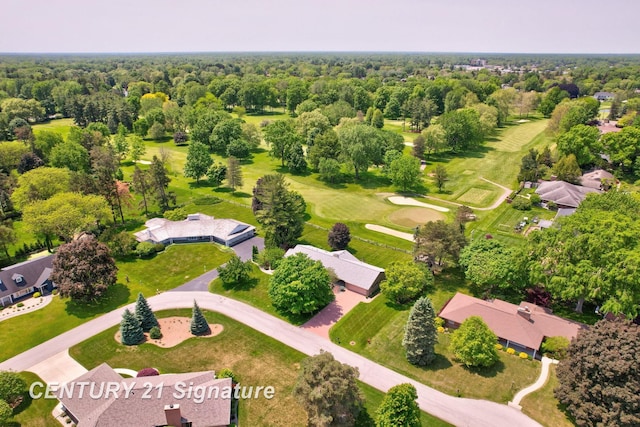 12 W Corral Dr, Saginaw, MI 48638 - aerial view of a golf course