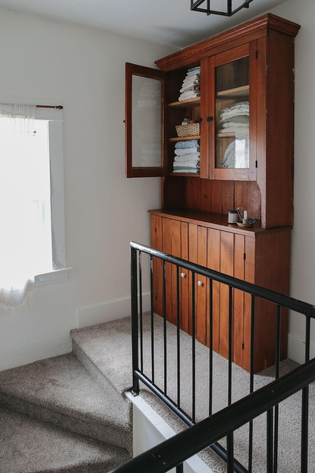 1550 Pine Ave NW, Grand Rapids, MI 49504 - stairway with carpet