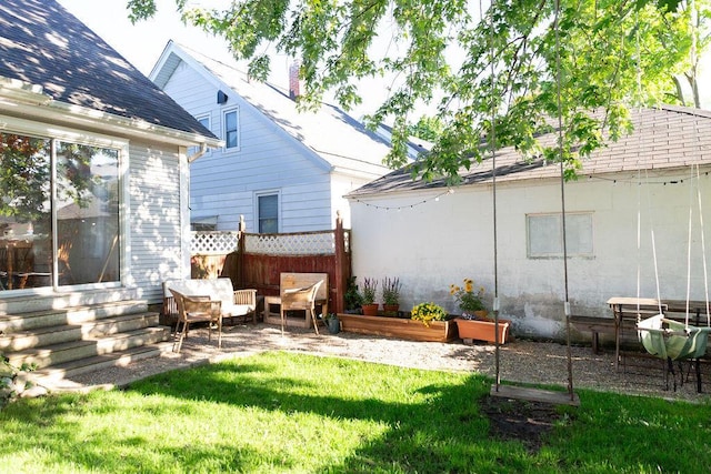 1550 Pine Ave NW, Grand Rapids, MI 49504 - view of yard with a patio and entry steps