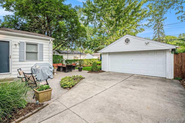 32457 Sheridan Dr, Beverly Hills, MI 48025 - view of detached garage