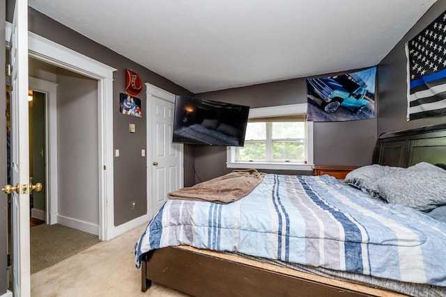 2311 E Glendora Rd, Buchanan, MI 49107 - bedroom featuring light colored carpet and baseboards