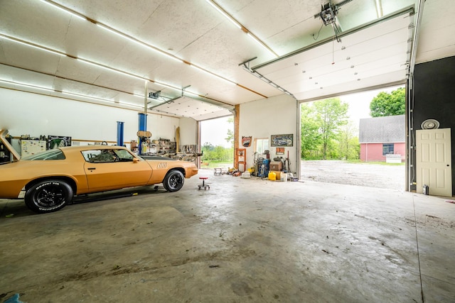 2311 E Glendora Rd, Buchanan, MI 49107 - view of garage