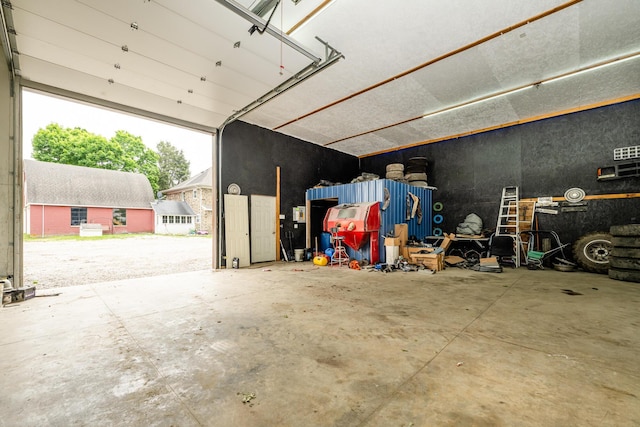 2311 E Glendora Rd, Buchanan, MI 49107 - view of garage