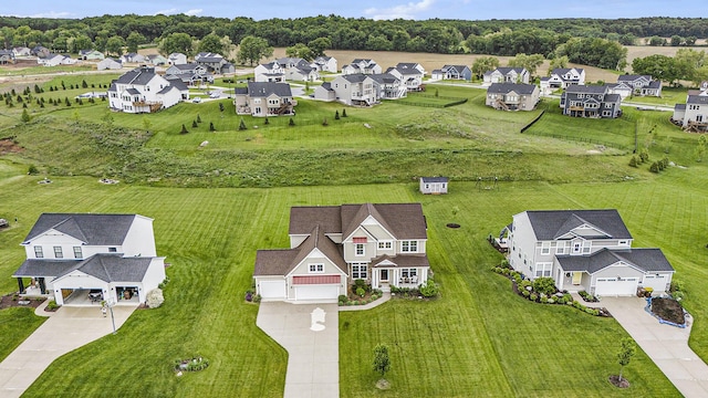 12285 Apple Cart Ln, Lowell, MI 49331 - aerial view of residential area