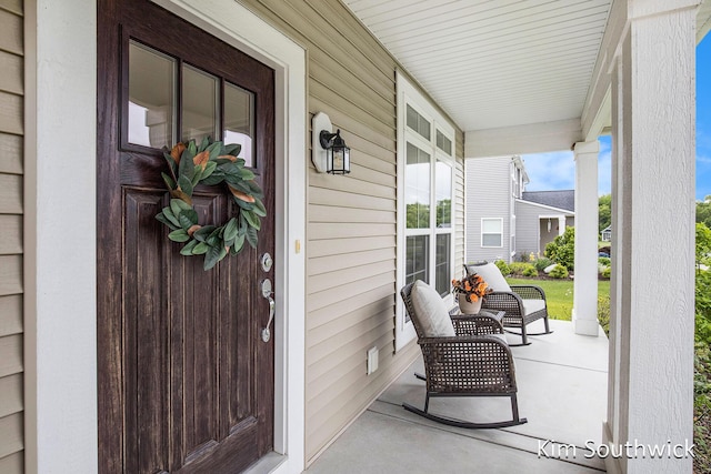 12285 Apple Cart Ln, Lowell, MI 49331 - view of covered porch