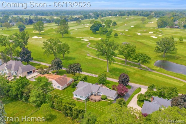 6151 Golfview Dr, Bloomfield Hills, MI 48301 - drone / aerial view of a golf club