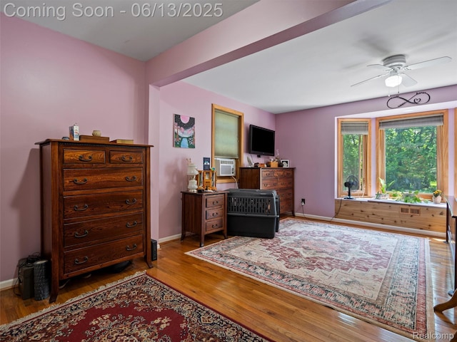 27904 Milton Ave, Warren, MI 48092 - bedroom featuring wood finished floors and cooling unit