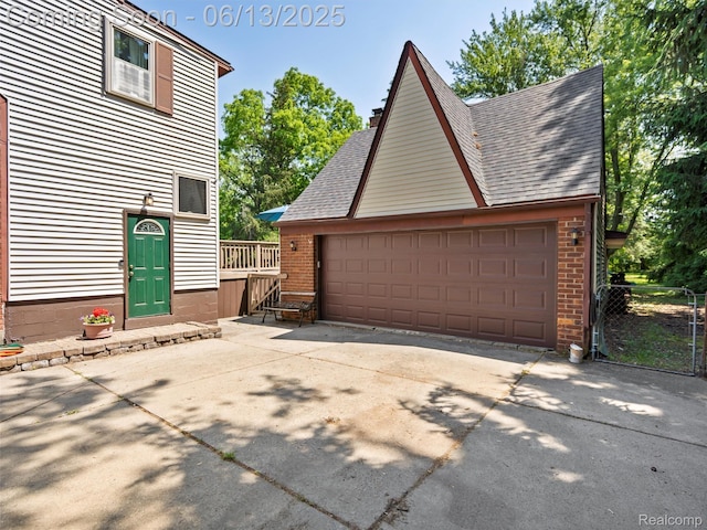 27904 Milton Ave, Warren, MI 48092 - view of detached garage