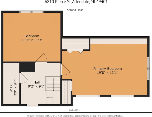 6810 Pierce St, Allendale, MI 49401 - property floor plan