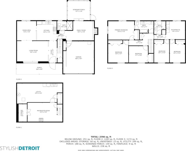 3604 Pall Dr, Warren, MI 48092 - room layout