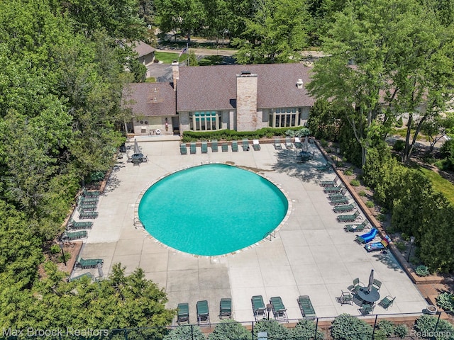 1132 Hillpointe Cir, Bloomfield Hills, MI 48304 - view of pool