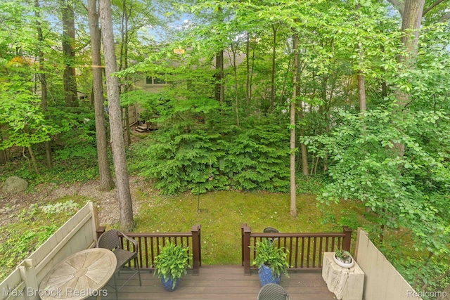 1132 Hillpointe Cir, Bloomfield Hills, MI 48304 - view of wooden deck