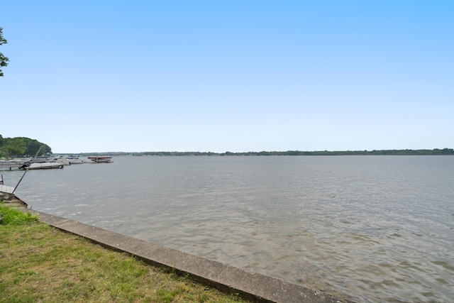 1931 Charlotte Landing Rd, Springport, MI 49284 - water view with a dock