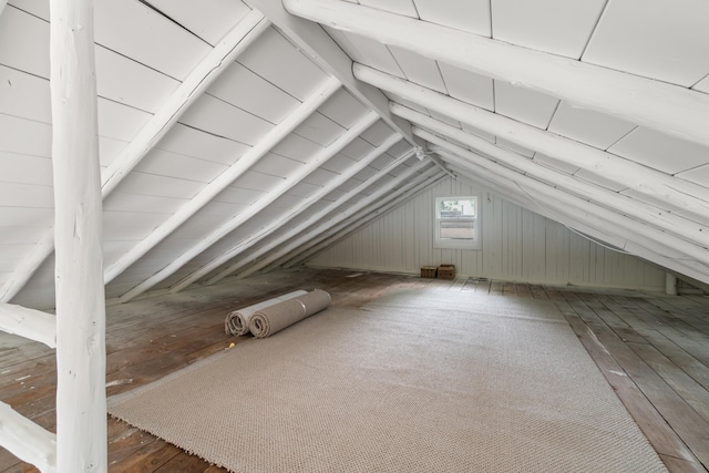 1931 Charlotte Landing Rd, Springport, MI 49284 - view of unfinished attic