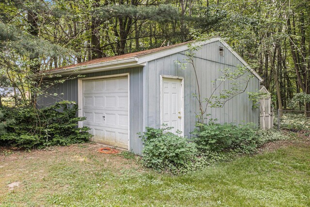 18930 G Dr N, Marshall, MI 49068 - view of detached garage