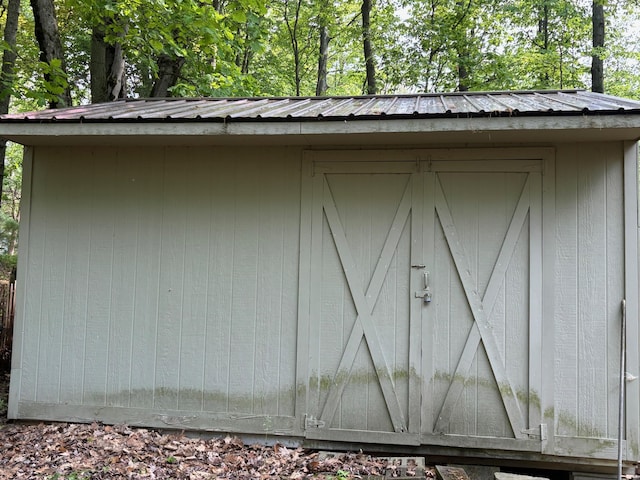 530 N June Dr, Mears, MI 49436 - view of shed