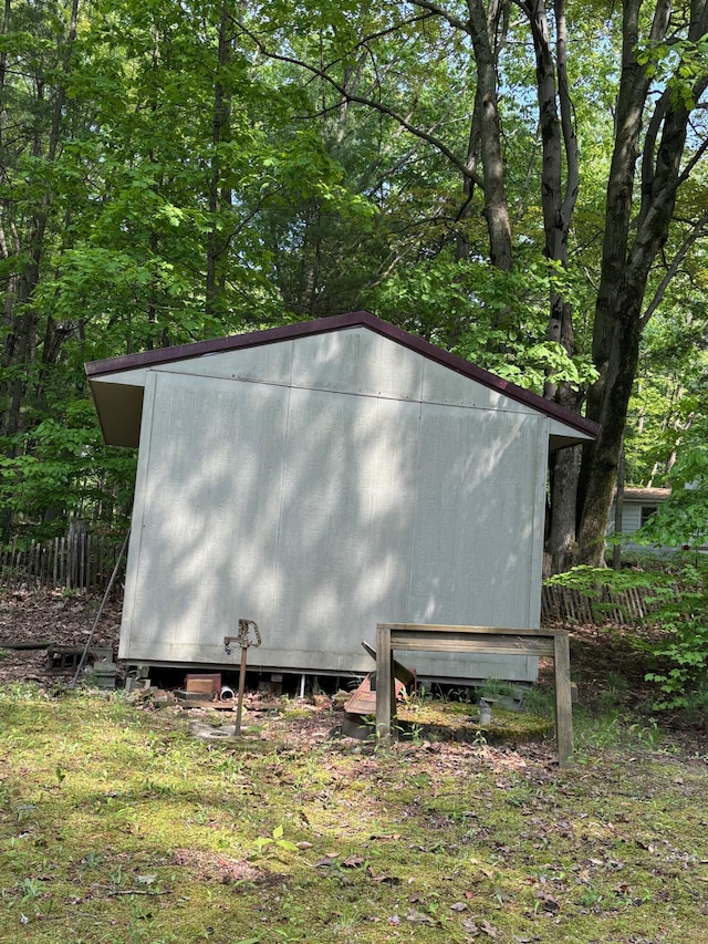530 N June Dr, Mears, MI 49436 - view of shed