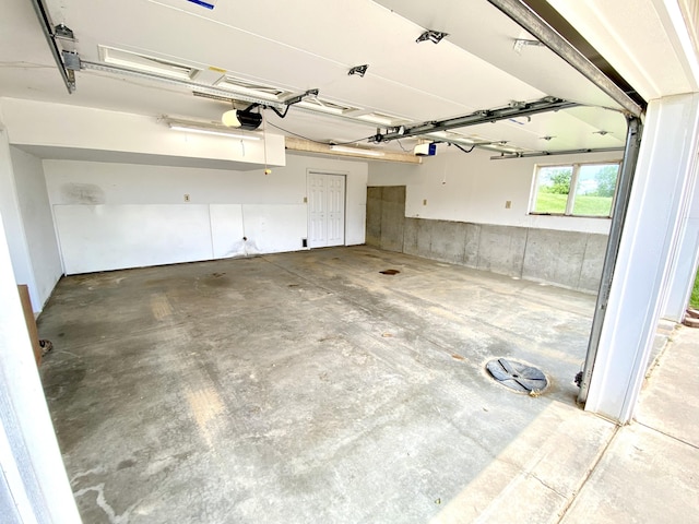 3561 Barber Rd, Hastings, MI 49058 - garage with a garage door opener