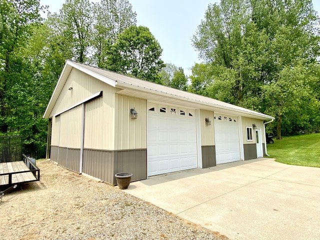 3561 Barber Rd, Hastings, MI 49058 - view of detached garage