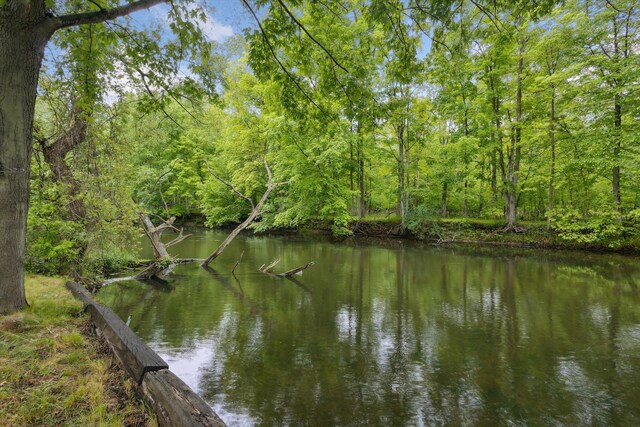 6780 Packer Dr NE, Belmont, MI 49306 - water view featuring a heavily wooded area