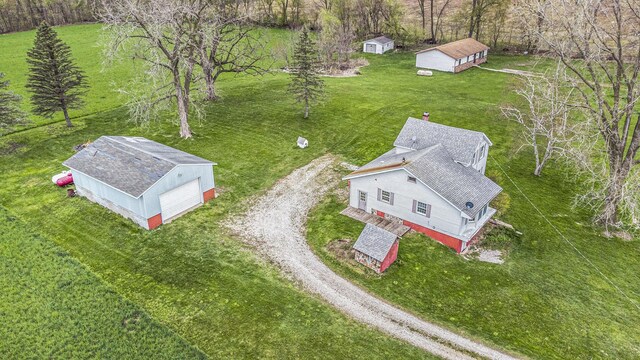 66546 Birch Rd, Jones, MI 49061 - view from above of property