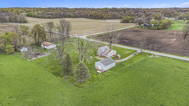66546 Birch Rd, Jones, MI 49061 - overview of rural landscape