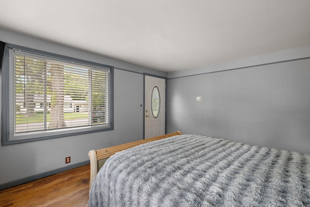 3618 Grape Ave NE, Grand Rapids, MI 49525 - bedroom with wood finished floors and baseboards